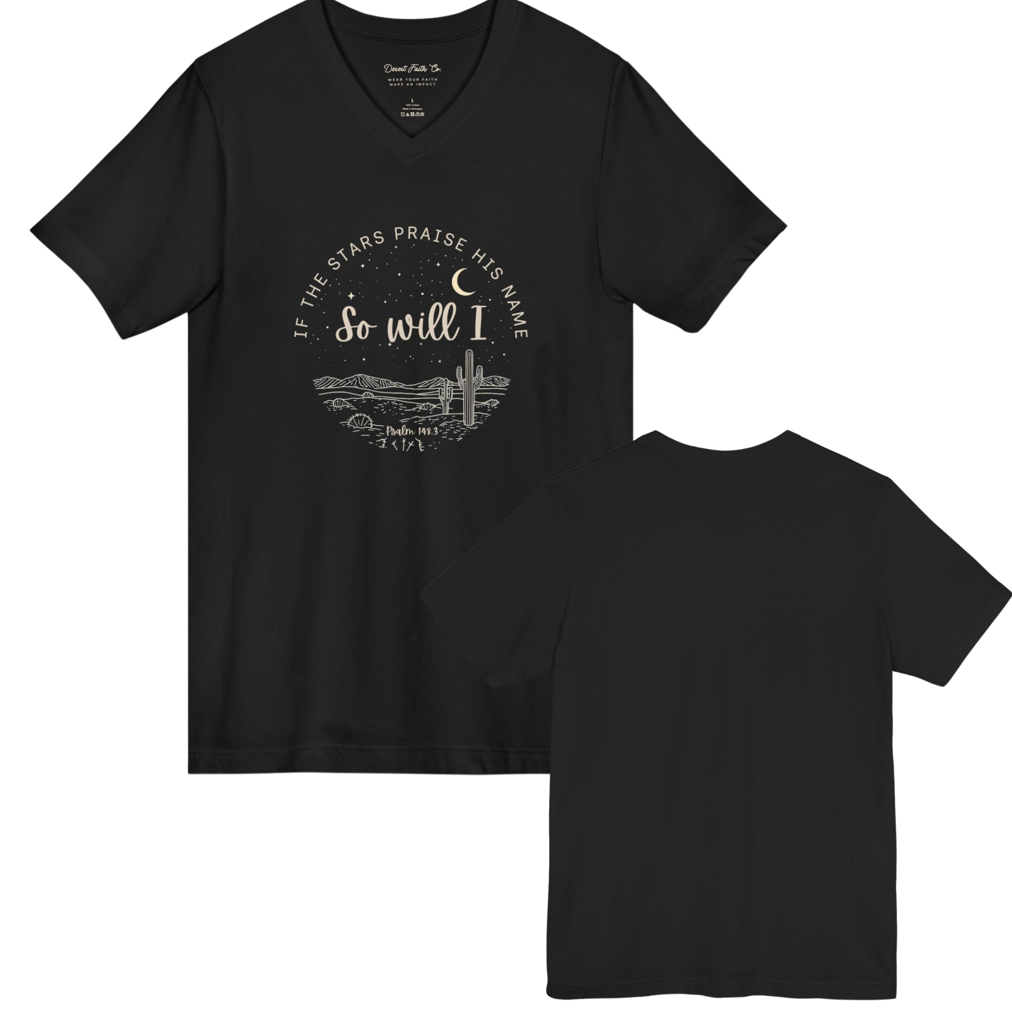 Praise Him – Psalm 148:3 Christian T-Shirt
