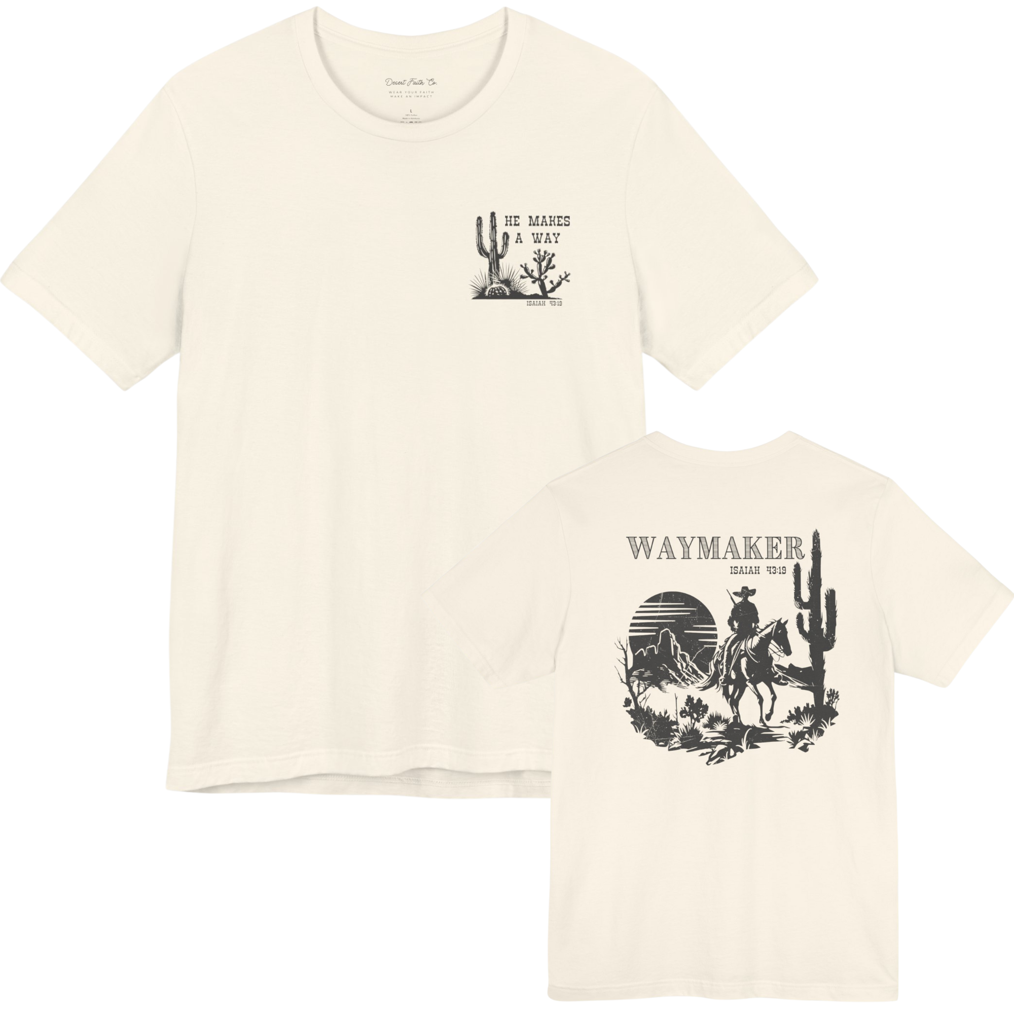Waymaker – Isaiah 43:19 Christian T-Shirt