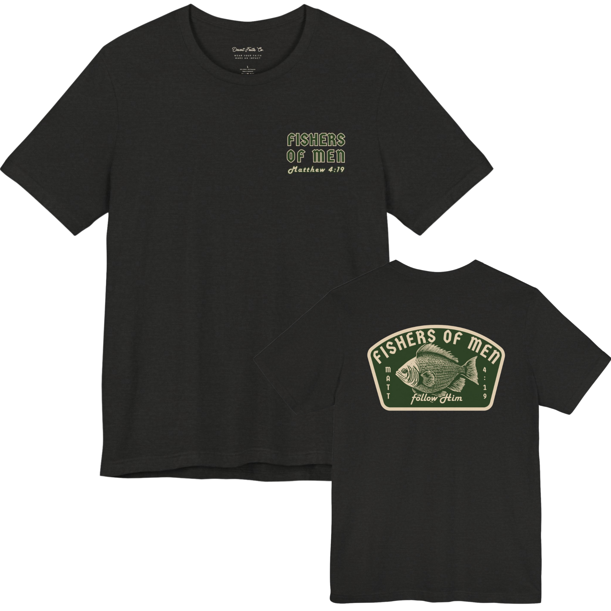 Fishers of Men Matthew 4:19 T-Shirt