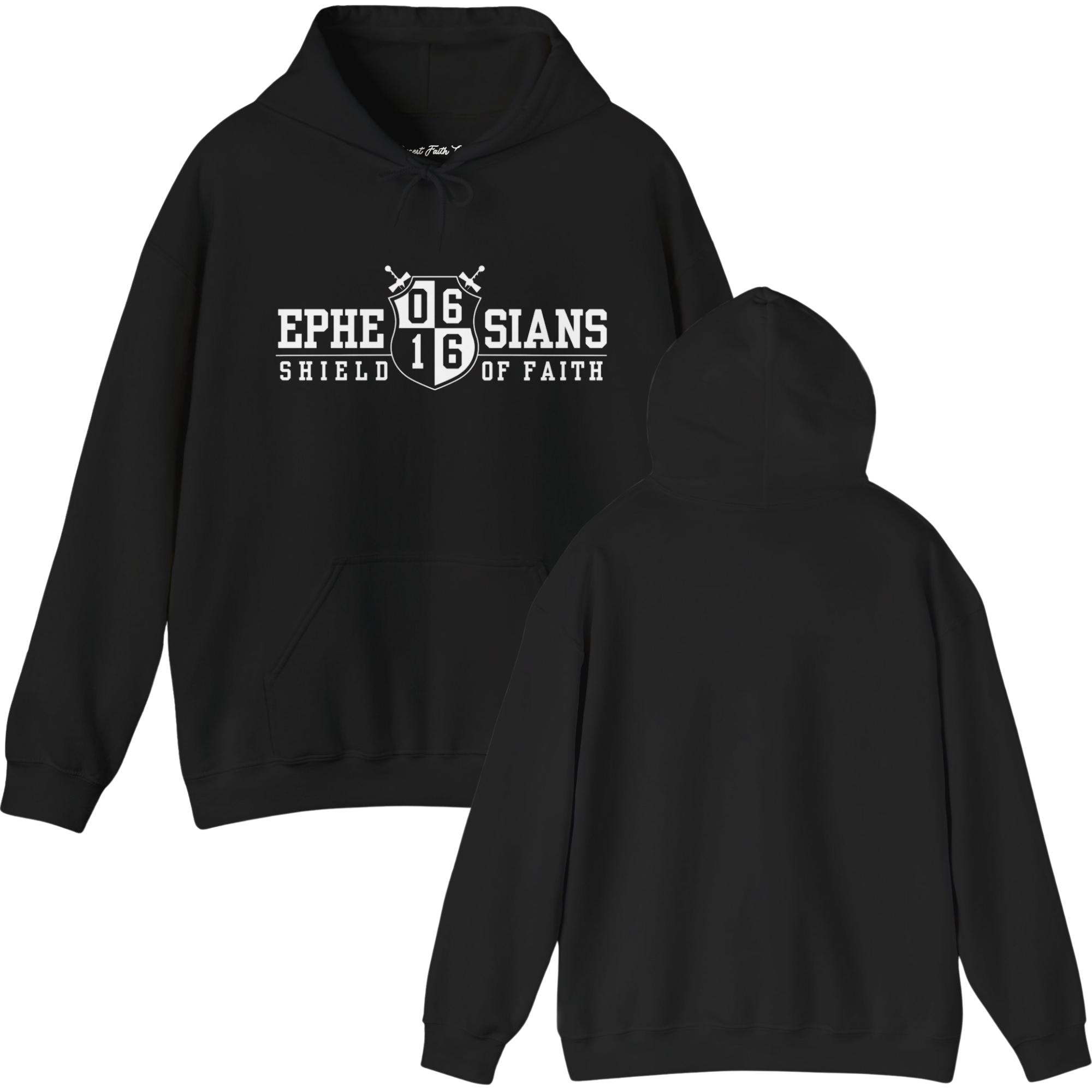 Shield of Faith -Ephesians 6:16 Hoodie