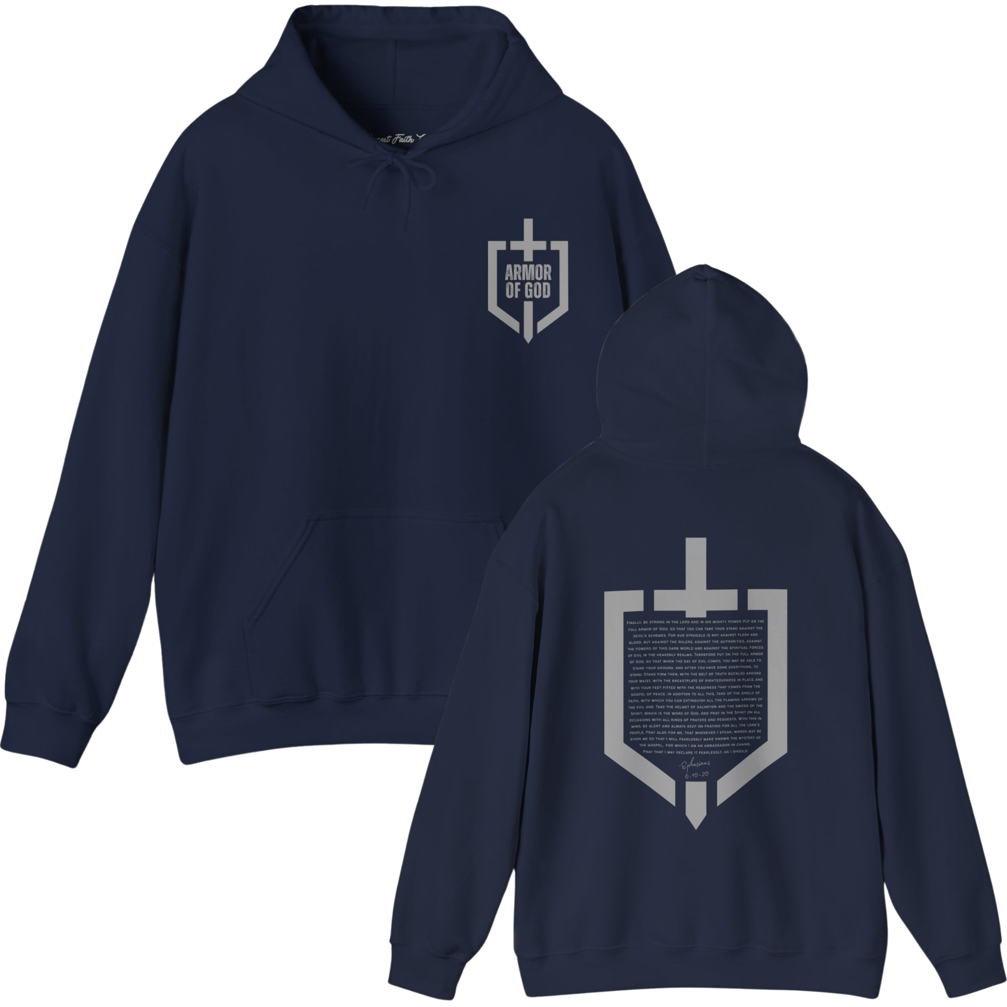 Full Armor of God Ephesians 6:10-20 Hoodie