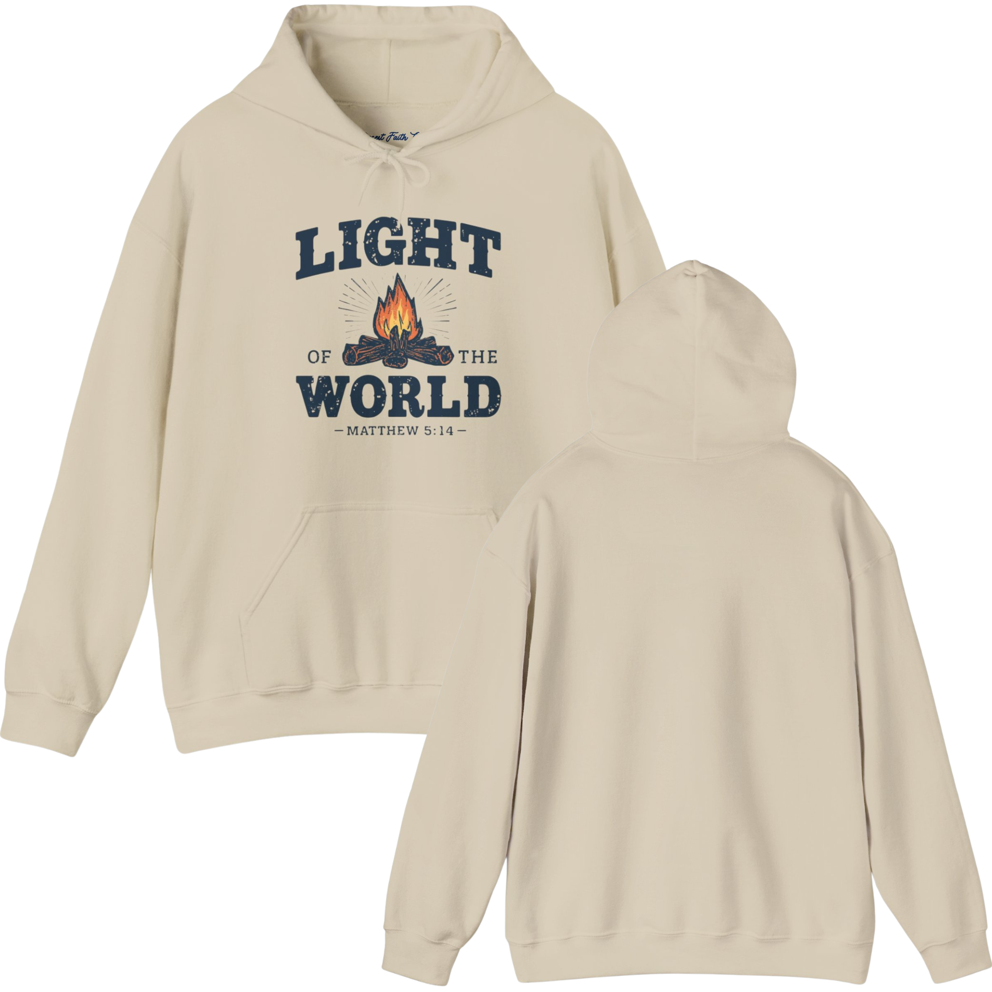 Light of the World -Matthew 5:14 Hoodie