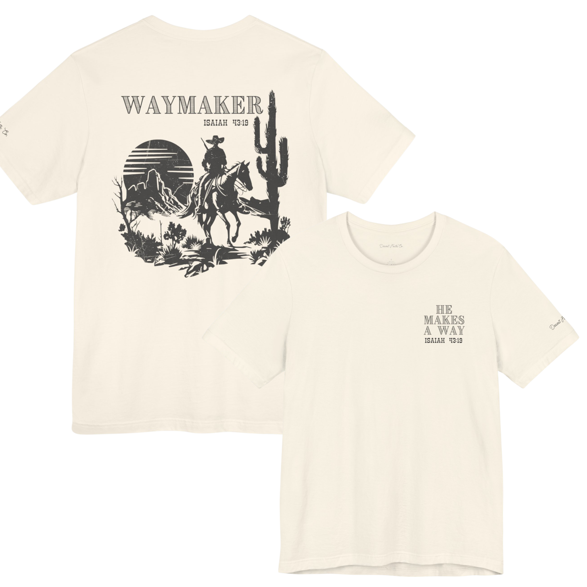 Waymaker – Isaiah 43:19 Christian T-Shirt
