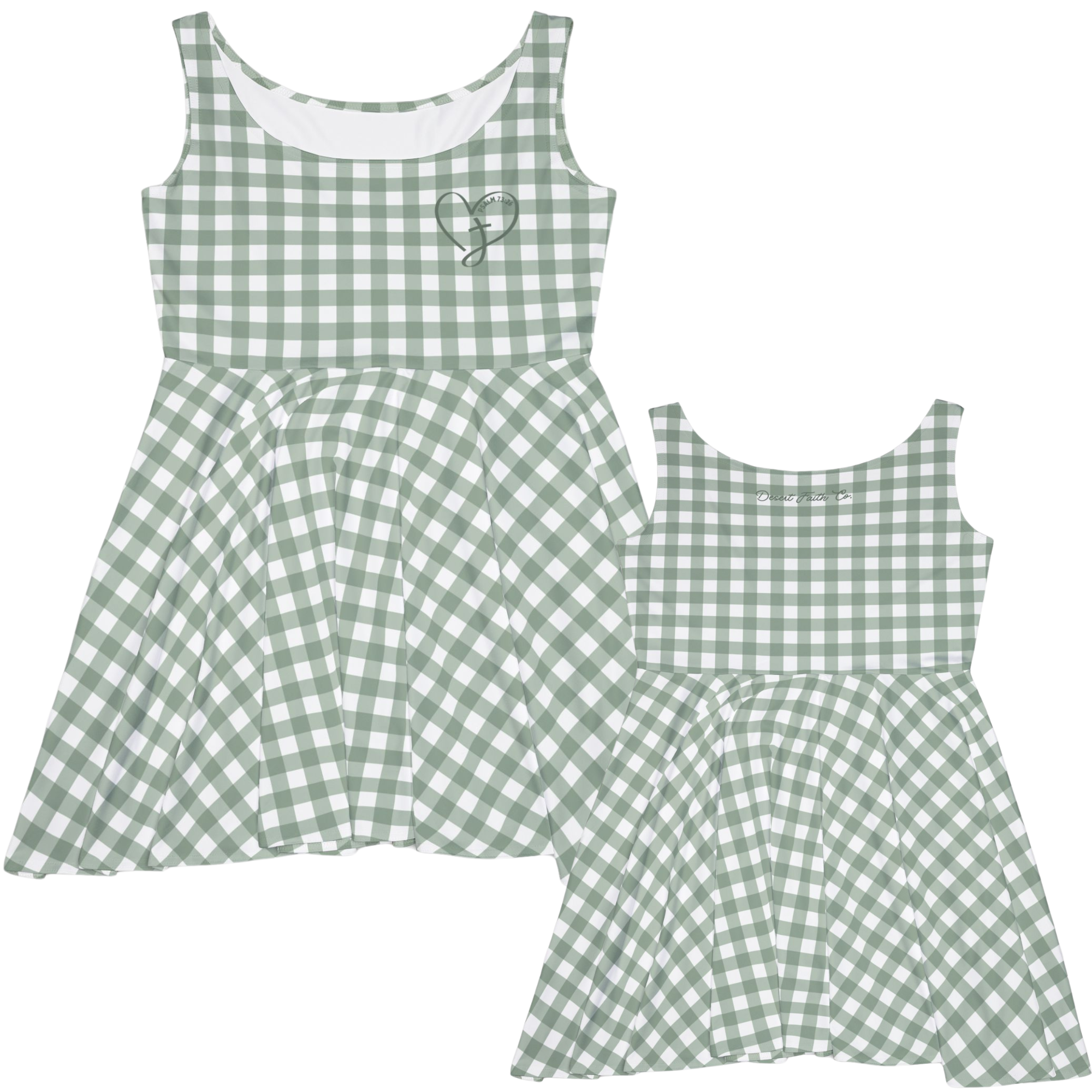 Strength of my Heart Psalm 73:26 Dress