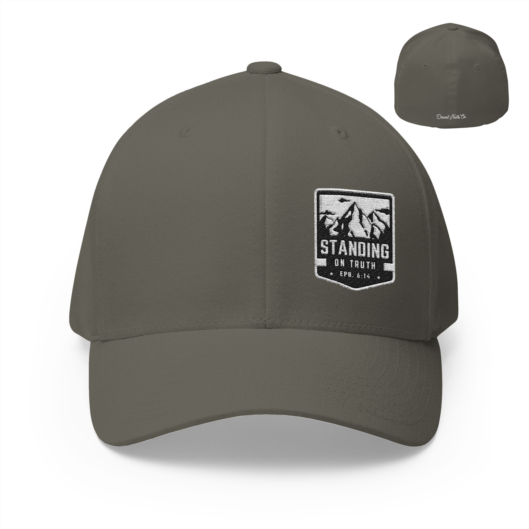 Standing on Truth – Ephesians 6:14 Embroidered Flexfit Christian Hat