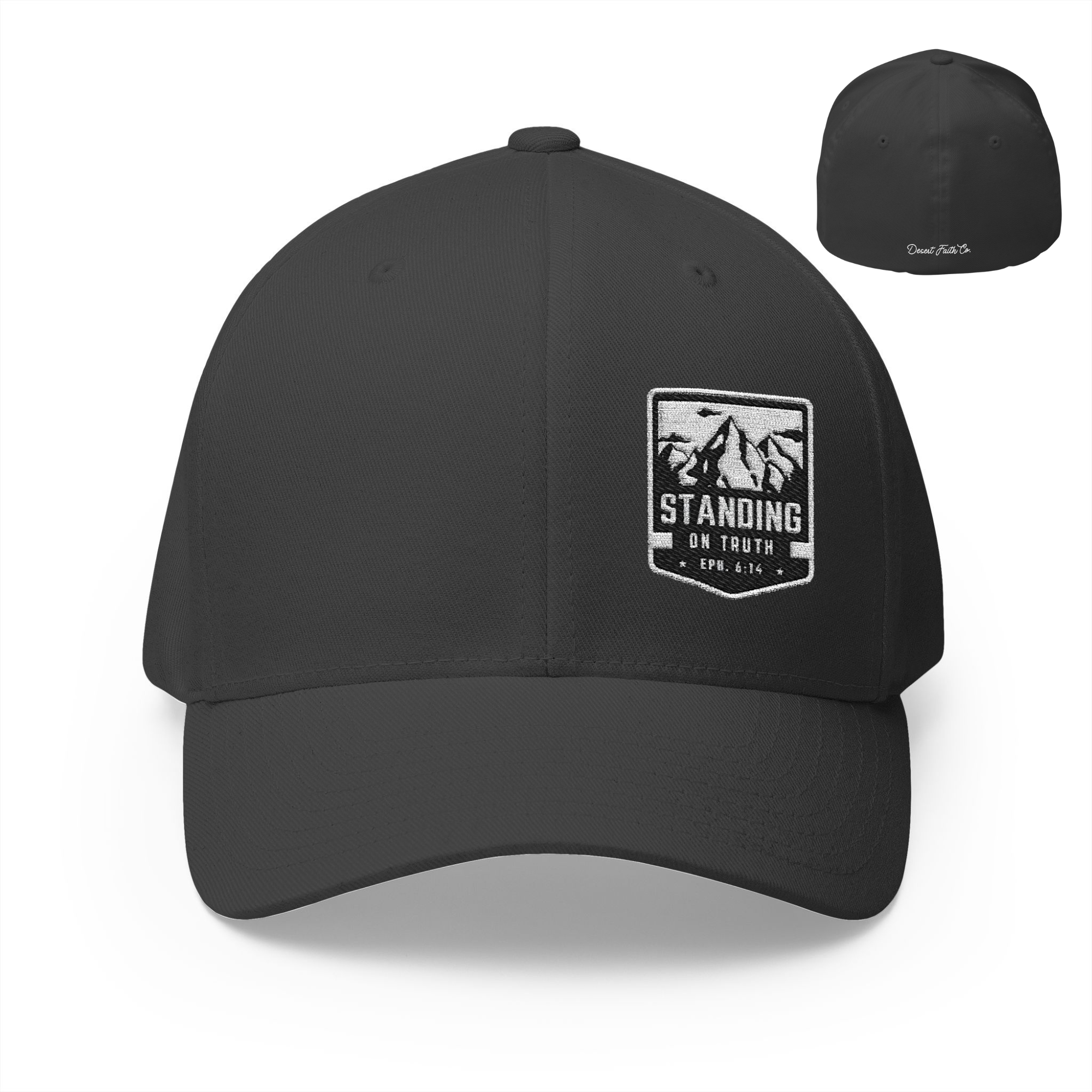 Standing on Truth – Ephesians 6:14 Embroidered Flexfit Christian Hat