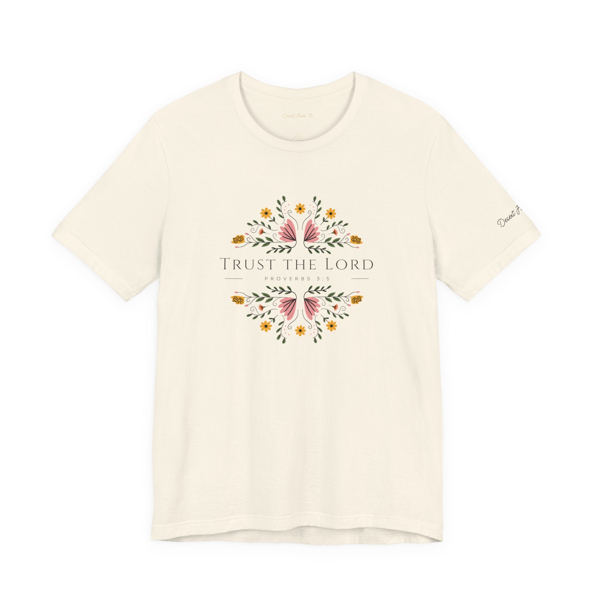 Trust the Lord – Proverbs 3:5 Christian T-Shirt